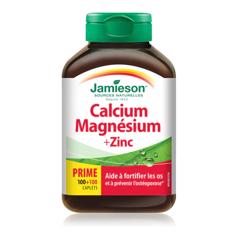 Jamieson High Potency Magnesium 500 mg and Vitamin D3 500 IU
